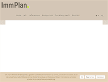 Tablet Screenshot of immplan.de